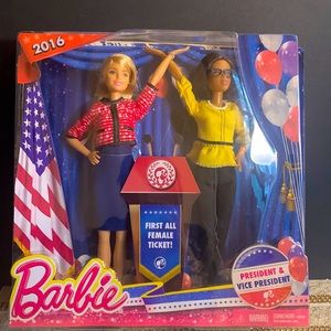 2016 Barbie All Female Ticket Set NRFB